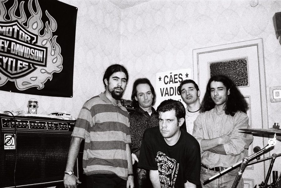 Paulo David, Guilherme Lucas, David Pontes (David Dano), Óscar Pinho e Mário João. Cortesia: David Pontes
