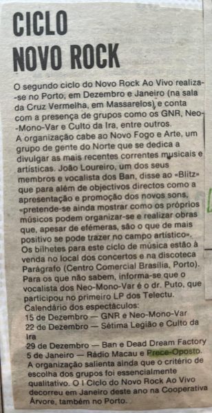 Cortesia: Luís Miguel Novais